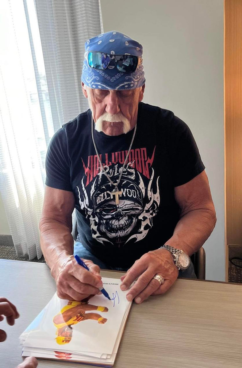 Hulk Hogan Autographed 8x10 Hulk Still Rules Promo – Icon Autographs