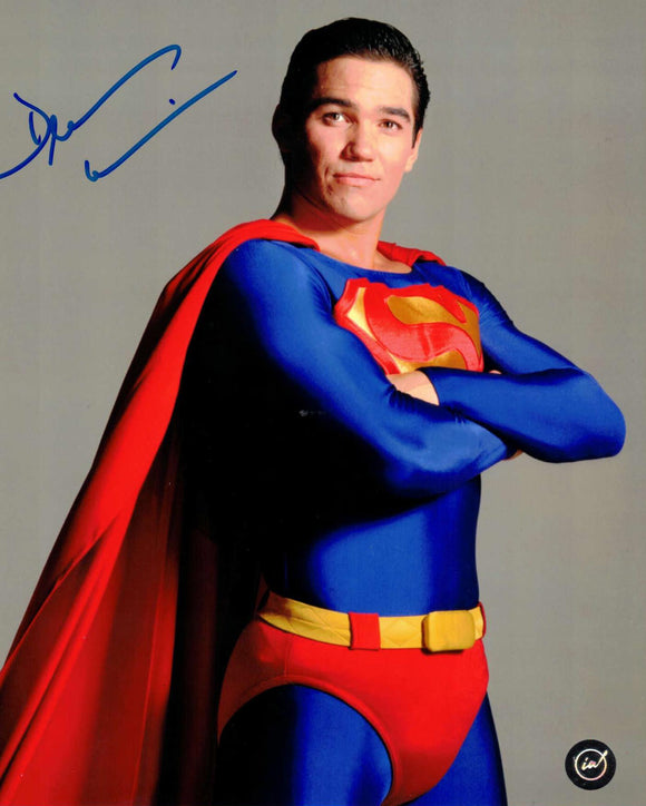 Dean Cain Autographed Superman 8x10