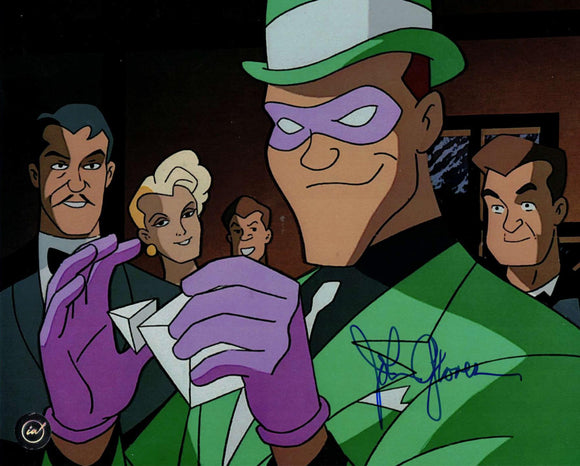 John Glover Autographed The Riddler 8x10