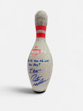 Pete Webber - Autographed Bowling Pin
