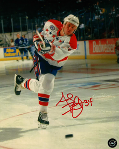 Al Iafrate Washington Capitals Autographed 8x10