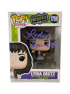 Alyson Court Lydia Deetz Autographed Funko Pop #1759