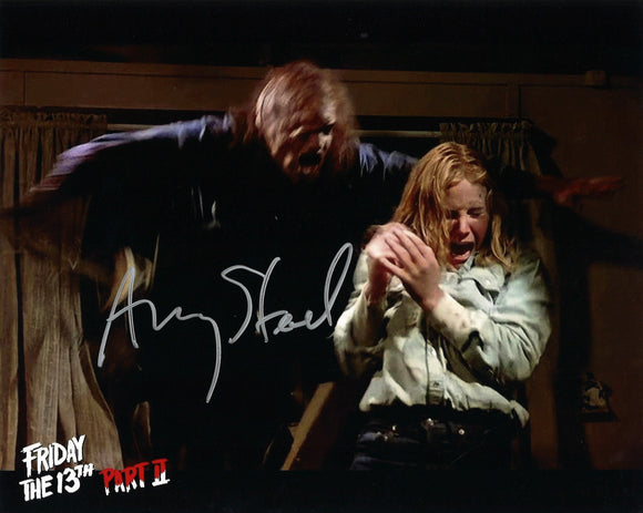 Amy Steel Autographed Friday the 13th Part 2 8 x 10 Photo 2