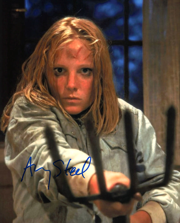 Amy Steel Autographed Friday the 13th Part 2 8 x 10 Photo 3