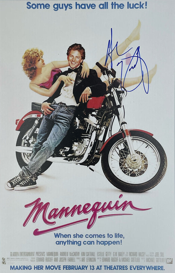 Andrew McCarthy Mannequin Autographed 11x17 Mini Poster