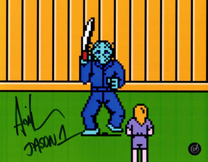 Ari Lehman Friday the 13th Video Game Autographed 8x10