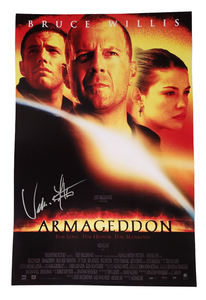 William Fichtner Armageddon Autographed 11x17 Poster