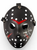 Darcy DeMoss Autographed Friday the 13th Black Hockey Mask