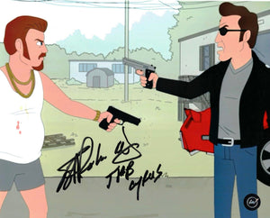 Bernard Robichaud Cyrus Trailer Park Boys Autographed 8x10 photo