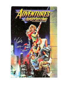 Keith Coogan Adventures in Babysitting as Brad Autographed Mini Poster