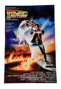 Lea Thompson Autographed Back to the Future 11x17 Poster