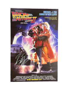 Billy Zane as Match in Back to the Future II Autographed 11x17 Mini Poster