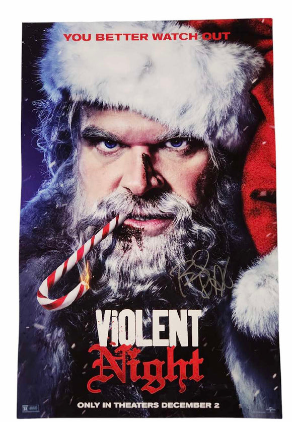 Beverly D'Angelo Autographed Violent Night 11x17 Poster