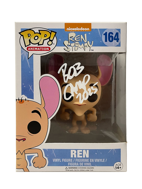 Bob Camp Ren Autographed Funko Pop #164
