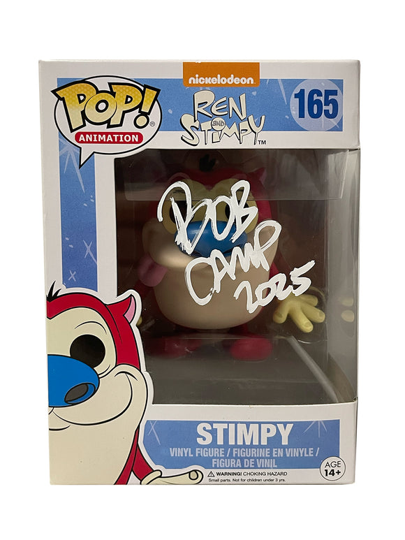 Bob Camp Stimpy Autographed Funko Pop #165