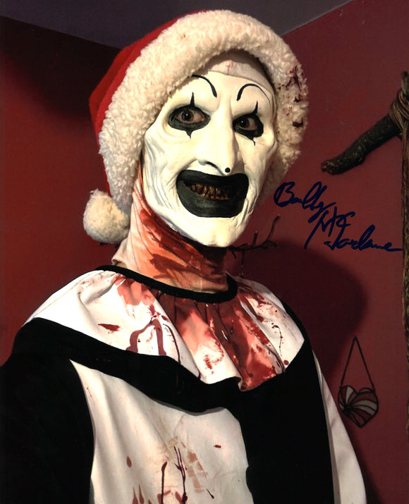 Bobby McFarlane Autographed Terrifier 3 8 x 10 Photo