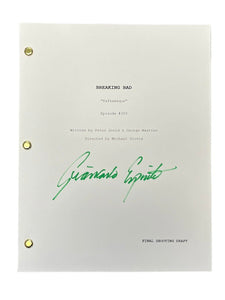 Giancarlo Esposito in Breaking Bad as Gus Fring Autographed Script Cover