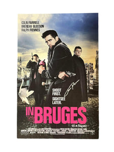 Jordan Prentice In Bruges Autographed Mini Poster