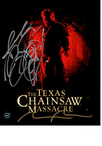 Andrew Bryniarski and Marcus Nispel The Texas Chainsaw Massacre Autographed 8x10 Promo Photo