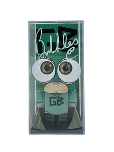 Green Bastard (Mike Smith) Autographed Trailer Park Boys Exclusive Blockheadz