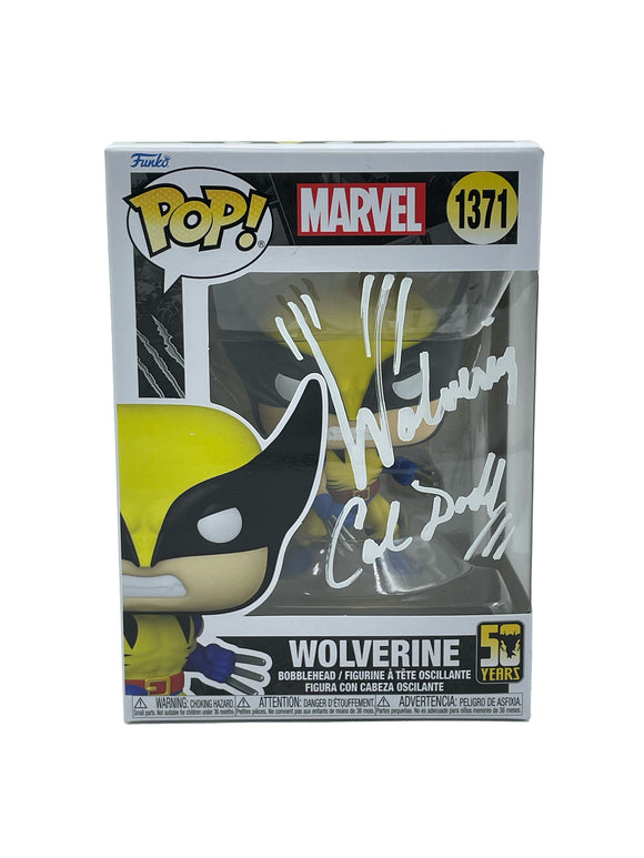 Cal Dodd Autographed Marvel Wolverine Funko Pop #1371