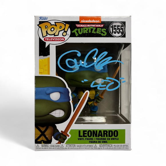 Cam Clarke Autographed Teenage Mutant Ninja Turtles Funko