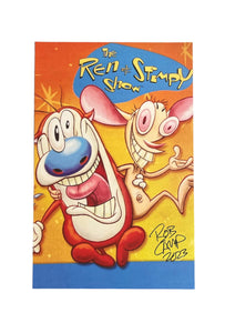 Bob Camp Autographed Ren & Stimpy 11x17 Jump Poster