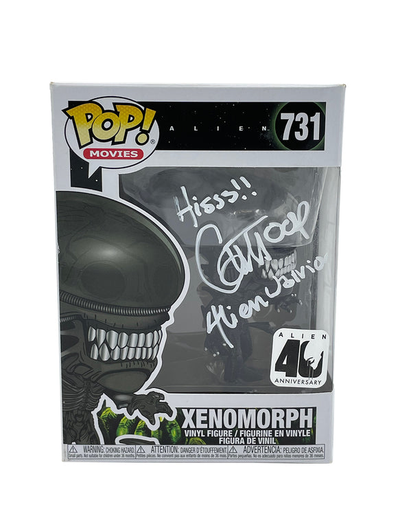 Carl Toop Autographed Aliens Xenomorph Funko Pop #731