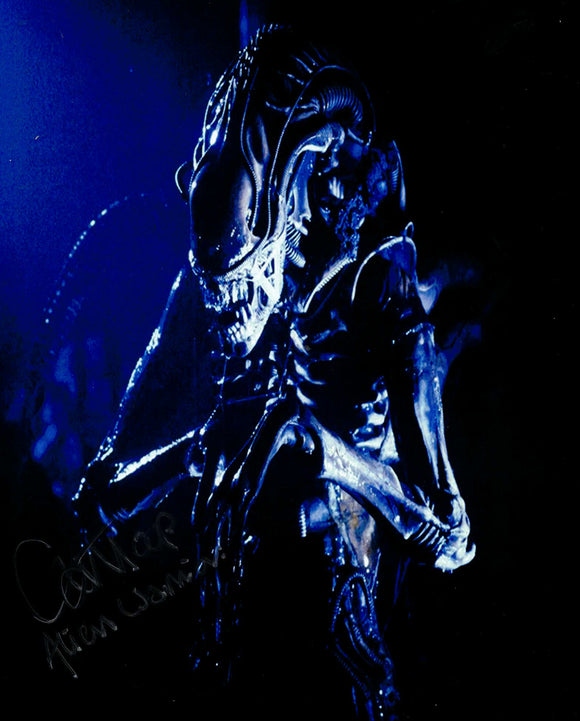 Carl Toop Aliens Autographed 8x10 Photo