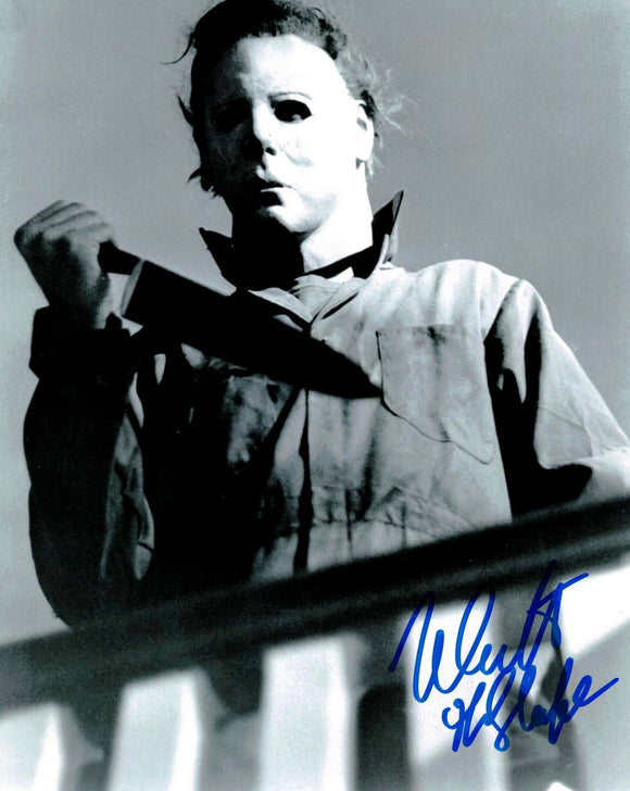Nick Castle as Michael Myers Halloween Autographed 8x10 the Shape