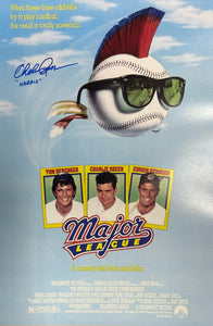 Chelcie Ross Autographed Eddie Harris Major League 11x17 Mini Poster