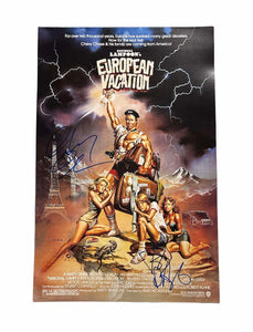 Chevy Chase & Beverly D'Angelo Autographed National Lampoon’s Vacation 11x17 Poster