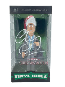 Chevy Chase Autographed Vinyl Idolz Clark Griswold Figure (#36)