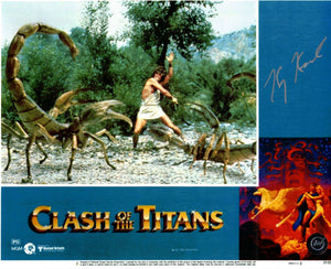 Harry Hamlin as Perseus Clash of the Titans Autographed 8x10 Promo Photo