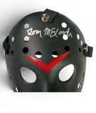 Tom McLoughlin Autographed Friday the 13th Black Hockey Mask