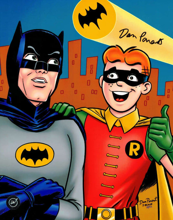 Dan Parent Archie Artist Autographed 8x10 Batman Classic 1966