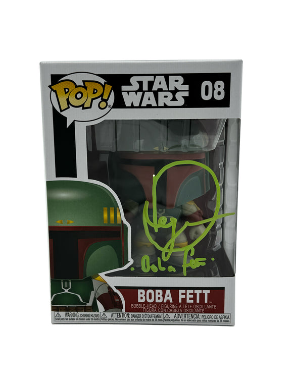 Daniel Logan Autographed Boba Fett Funko Pop