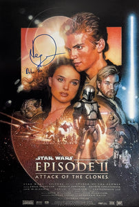 Daniel Logan Autographed Boba Fett Star Wars Episode II: Attack of the Clones 11x17 Mini Poster