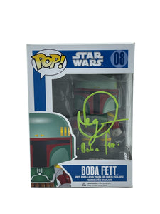 Daniel Logan Autographed Boba Fett Funko Pop