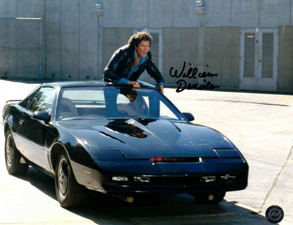 William Daniels as the Voice of K.I.T.T. in Knight Rider Autographed 8x10 Photo