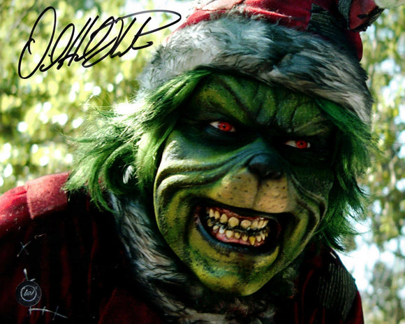 David Howard Thornton as the Grinch in The Mean One Autographed 8x10