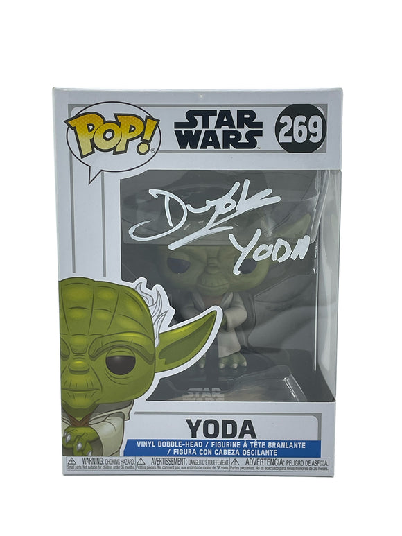 Deep Roy Autographed Yoda Funko Pop #269