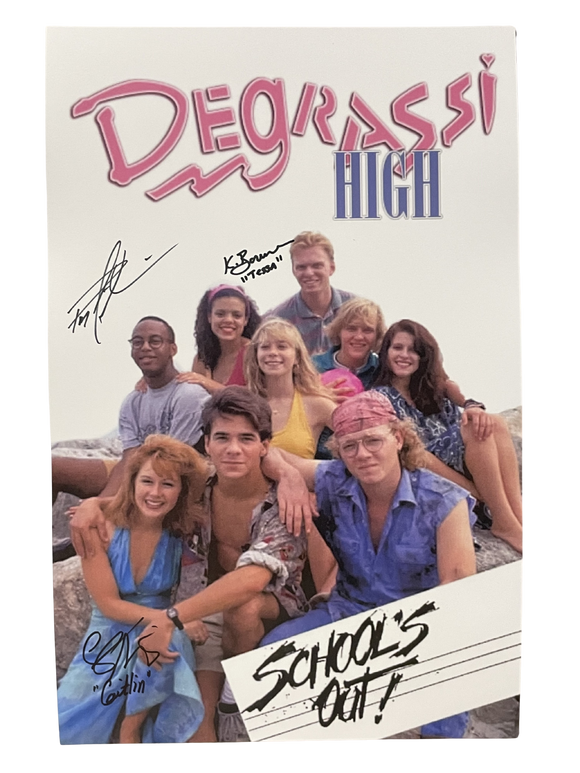 Degrassi High Triple Signed 11x17 Poster
