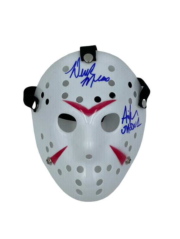 Ari Lehman & Derek Mears Dual Autographed Jason Voorhees Mask