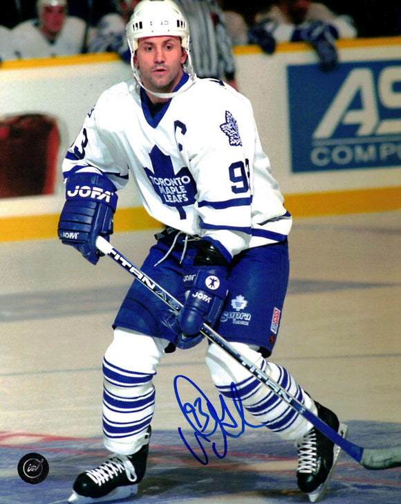 Doug Gilmour Toronto Maple Leafs Autographed 8x10