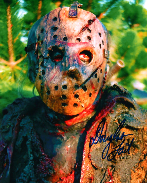 Douglas Tait Autographed Jason vs. Freddy 8 x 10 Photo 2