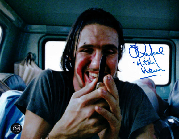 Ed Neal as the Hitchhiker in The Texas Chainsaw Massacre (1974) Autographed 8x10