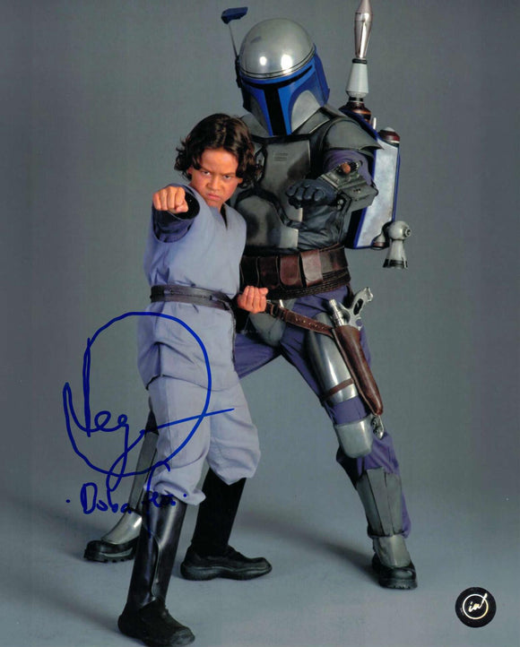 Daniel Logan Autographed Boba Fett Star Wars 8x10