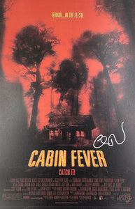 Eli Roth Autographed Cabin Fever 11x17 Poster