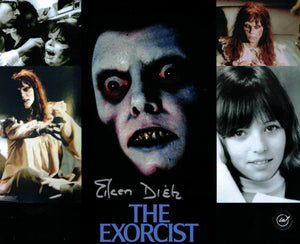 Eileen Dietz in the Exorcist as Demon Pazuzu Autographed 8x10 Collage Photo